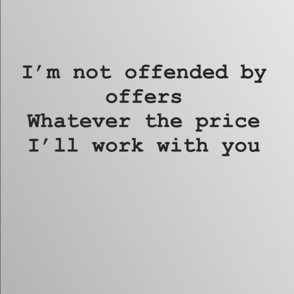 Selling everything must go